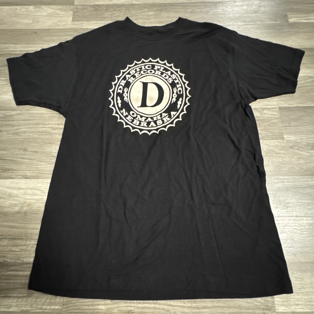 Drastic Plastic Records T-Shirt Omaha NE Sz XL Short Sleeve 36 Year Anniversary